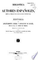 Historia del levantamiento, guerra y revolucion de España