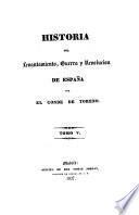Historia del levantamiento, guerra y revolución de España
