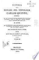 Historia del reinado del Emperador Carlos Quinto