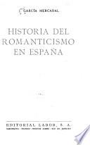 Historia del romanticismo en España