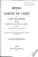 Historia del saqueo de Cádiz por los ingleses en 1596