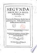Historia ecclesiastica de España primera \- segunda! parte que contiene cinco centurias en que se trata del principio y progressos que tuuo la religion christiana en España, y de los santos martires, confessores, obispos, y concilios que vuo enella hasta el año de. 500. del nacimiento de Christo. ... Por el doctor D. Francisco de Padilla ..
