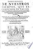 Historia eclesiastica de nuestros tiempos, etc