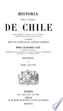 Historia fisica y politica de Chile