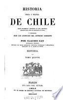 Historia física y política de Chile