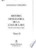 Historia genealógica de la casa de Lara
