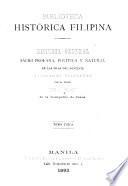 Historia general, sacro-profana, política y natural de las Islas del Poniente llamadas Filipines