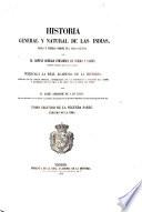 Historia general y natural de las Indias