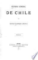 Historia jeneral de Chile