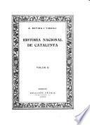 Història nacional de Catalunya
