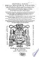 Historia pontifical y catholica