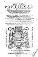 Historia pontifical y catholica