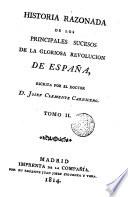 Historia razonada de la gloriosa Revoluciòn de España, 2