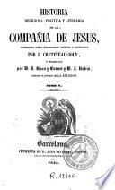 Historia religiosa, política y literaria de la Compañia de Jesus