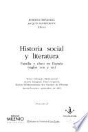 Historia social y literatura