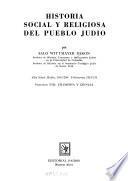 Historia social y religiosa del pueblo judío: Alta Edad Media, 500-1200
