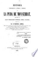 Historia topográfica, química y médica de La Puda de Monserrat
