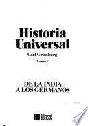 Historia universal: De la India a los germanos