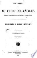 Historiadores de sucesos particulares, 1