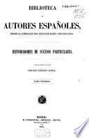 Historiadores de sucesos particulares