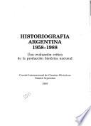 Historiografía argentina, 1958-1988