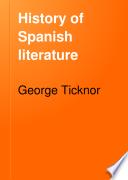 History of Spanish Literature