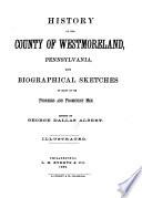 History of the County of Westmoreland, Pennsylvania