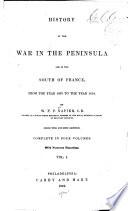 History of the War in the Peninsula and in the South of France