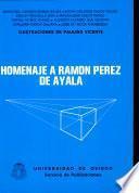 Homenaje a Ramón Pérez de Ayala