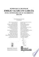 Homenaje al profesor Emilio Alarcos García en el centenario de su nacimiento