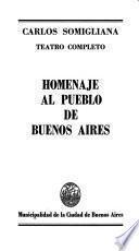 Homenaje al pueblo de Buenos Aires