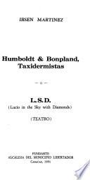 Humboldt & Bonpland, taxidermistas