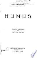 Humus. Traducción del portugués por I. Ribera-Rovira