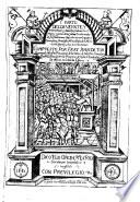 Ia parte de los veynte y un libros rituales y monarchia yndiana