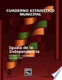 Iguala de la Independencia estado de Guerrero. Cuaderno estadístico municipal 1997