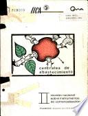 II Reunion Nacional Sobre Instrumentos de Comercializacion Centrales de Abastecimiento