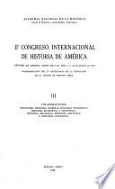 II ̊Congreso internacional de historia de América