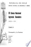 III [i.e. Tercero] censo nacional agricola ganadera, abril 1955