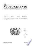 Il Nuovo Cimento Della Società Italiana Di Fisica