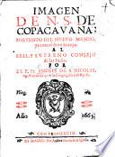 Imagen de N. S. de Copacauana, portento del nueuo Mundo