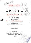 Imitación de Cristo y menosprecio del mundo