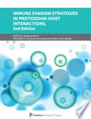 Libro Immune evasion strategies in protozoan-host interactions
