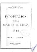 Importación de la República Dominicana