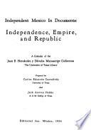 independence, empire, and republic 