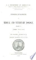 Index-catalogue of Medical and Veterinary Zoology