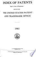 Index of Patents Issued from the United States Patent Office