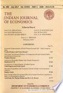 Indian Journal of Economics