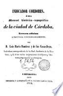 Indicador Cordobés ó sea manual histórico-topografico de la ciudad de Córdoba