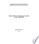 Indice de diarios y semanarios de Costa Rica