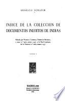 Indice de la Collección de documentos inéditos de Indias: Indice alfabético de personas